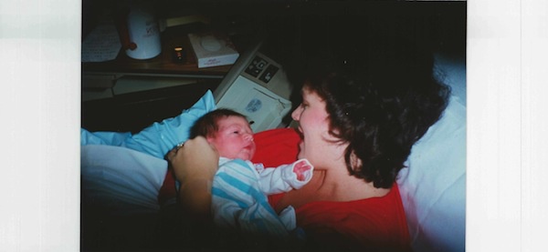 The day I held my son in my arms for the very first time. There aren't words to describe the moment.