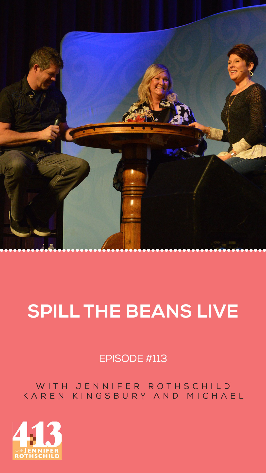 Spill the Beans LIVE With Karen Kingsbury & Michael O'Brien at Fresh